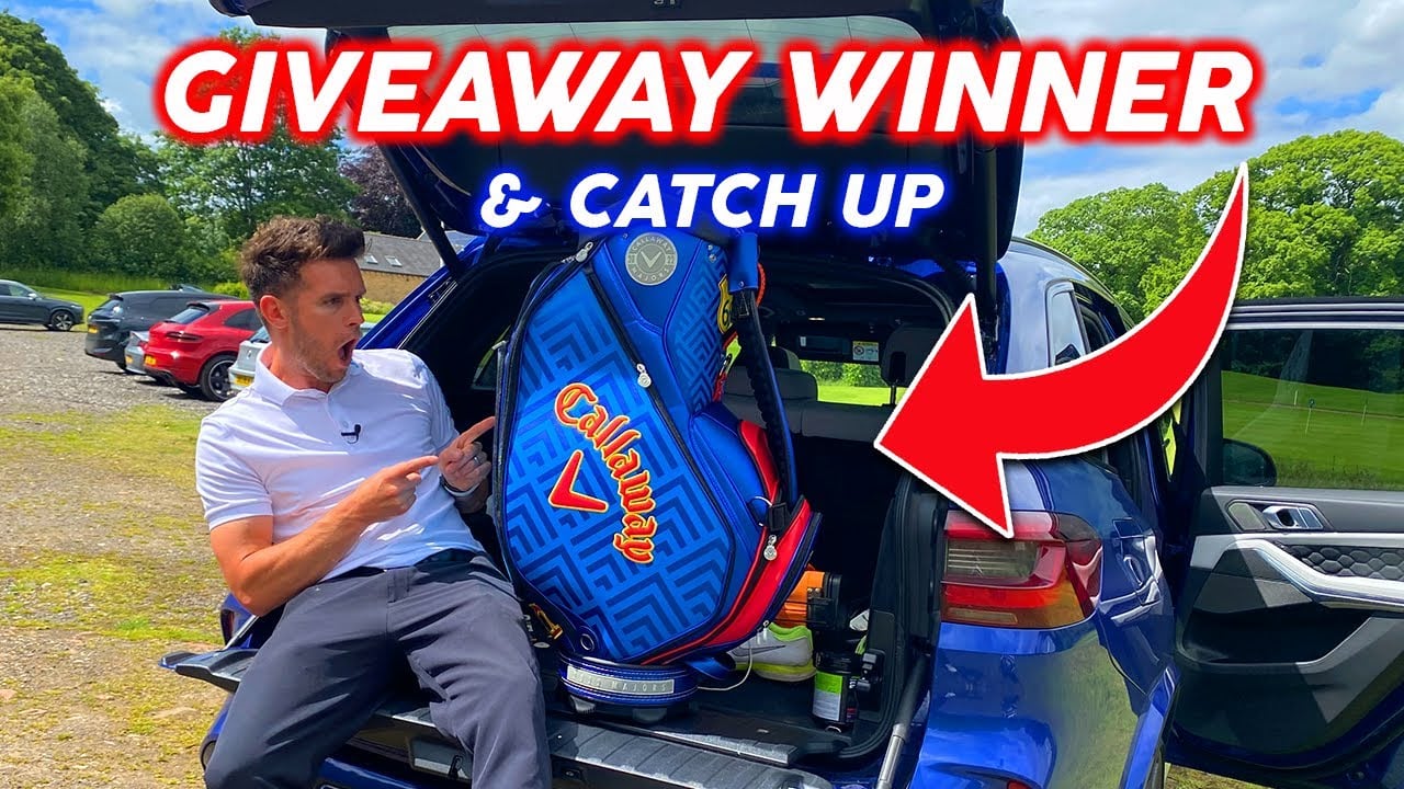 So the winner of the bag is...

Big shout out to Callaway for letting me do this giveaway and remember, if they don't claim the bag in 72 hours, I'm picking somebody else!

Remember to enter the giveaway for the 2 iron, hopefully it will go to someone who can actually hit it somewhere near the middle!