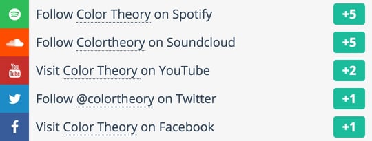 Color Theory's campaign actions