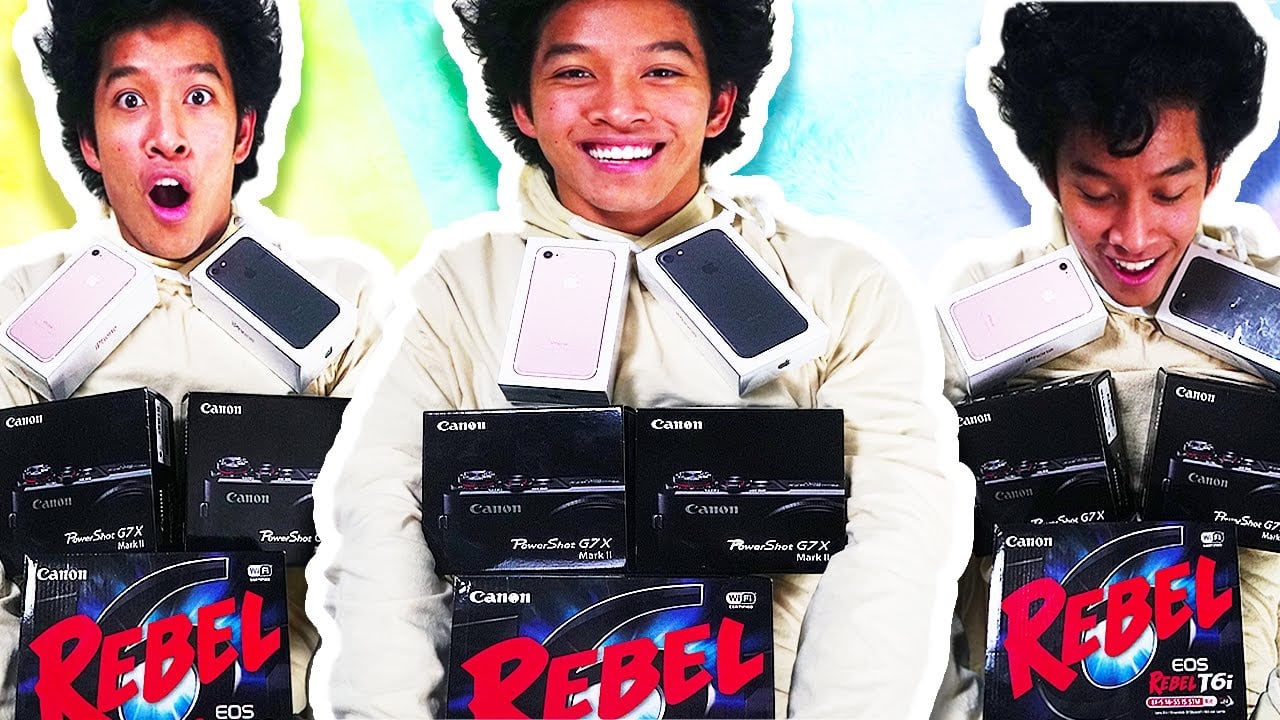 NEWEST VIDEO: BACK TO SCHOOL MORNING ROUTINES!!
https://www.youtube.com/watch?v=bn2bHjlYs_s
GIVEAWAY!: https://gleam.io/wkSPW/mega-youtuber-giveaway

https://gleam.io/wkSPW/mega-youtuber-giveaway

https://gleam.io/wkSPW/mega-youtuber-giveaway

https://gleam.io/wkSPW/mega-youtuber-giveaway


So Thankful for ALL MY BEAUTIFUL MARMARS!!! Had to give these things to you. i hope they will be put to good use!!

Become a MARMAR!!: http://bit.ly/SubscribeToMarlin

Checkout all my latest DIY's & Experiments in this Playlist!:
https://www.youtube.com/playlist?list=PLo0upBjMsyYSuEpJmeZmXrweZ3y8Nasii

Checkout THE HOT CHEETOS ONLY CLUB PLAYLIST HERE!!!
https://www.youtube.com/playlist?list=PLo0upBjMsyYSu2TyZD7d7OlJ07DbdE4d2

Check Out These Cool Vids!:

DIY GIANT MARSHMALLOW!!!
https://www.youtube.com/watch?v=SwlBroL-XW8&list=PLo0upBjMsyYSuEpJmeZmXrweZ3y8Nasii&index=10


DIY Wassabi Gum Prank!!!!!!:
https://www.youtube.com/watch?v=HPtlS8BLatM&list=PLo0upBjMsyYSuEpJmeZmXrweZ3y8Nasii&index=9

Subscribe: http://bit.ly/SubscribeToMarlin
Twitter: http://bit.ly/MarlinTwitter
Instagram: http://bit.ly/MarlinInstagram
Facebook: http://bit.ly/MarlinFB



Hi, I'm Marlin I make DIY, Gaming, And Vlog Videos. I post a video every single day at 12pm PST. Occasionally I do some pretty crazy stuff with my cousin Guava Juice A.K.A Guava Roi. I love to cook and make things I just never posted it on the interwebz untill now! Random Facts: I am Cambodian american and a Staged trained actor.