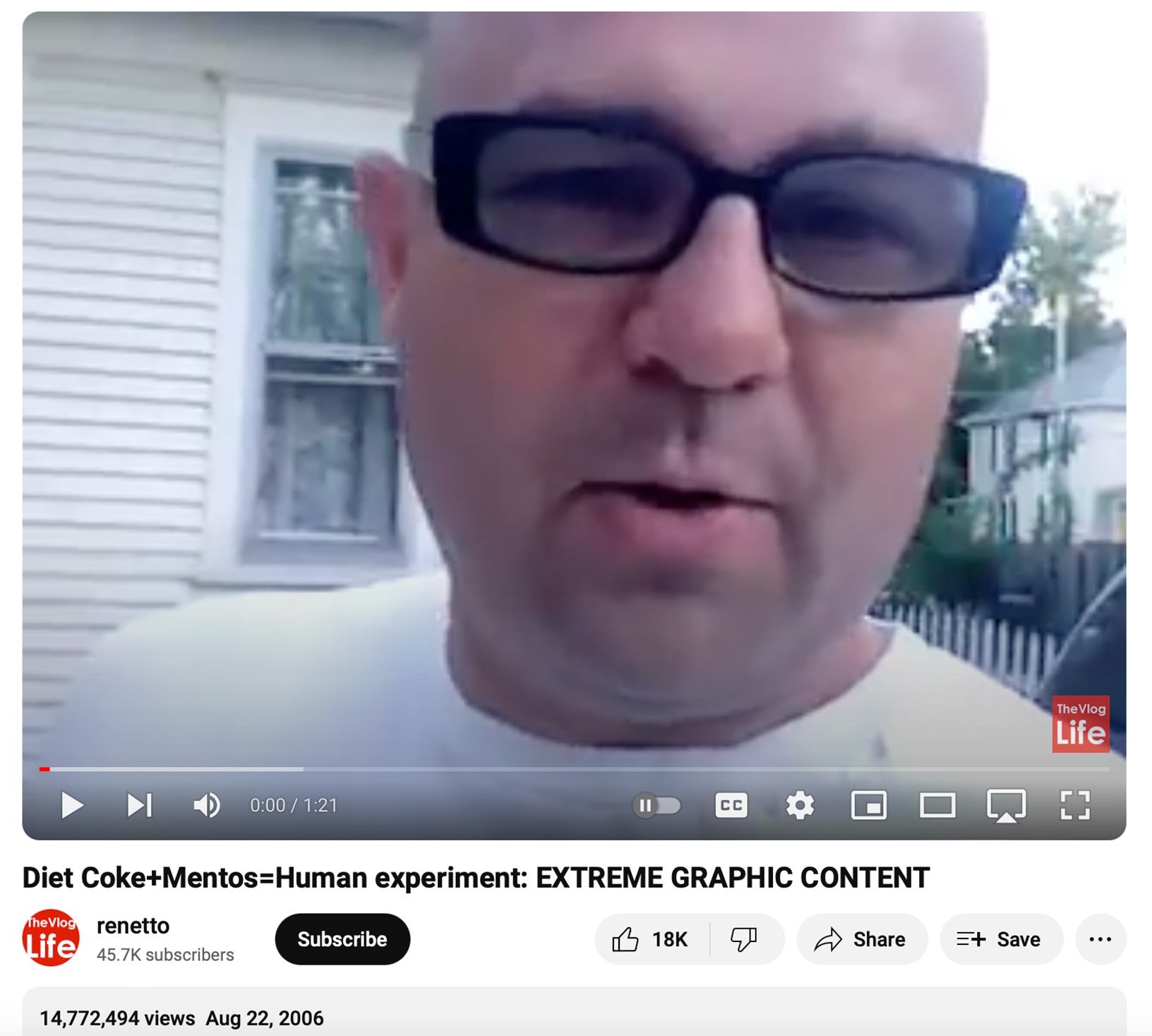 Mentos Challenge Video