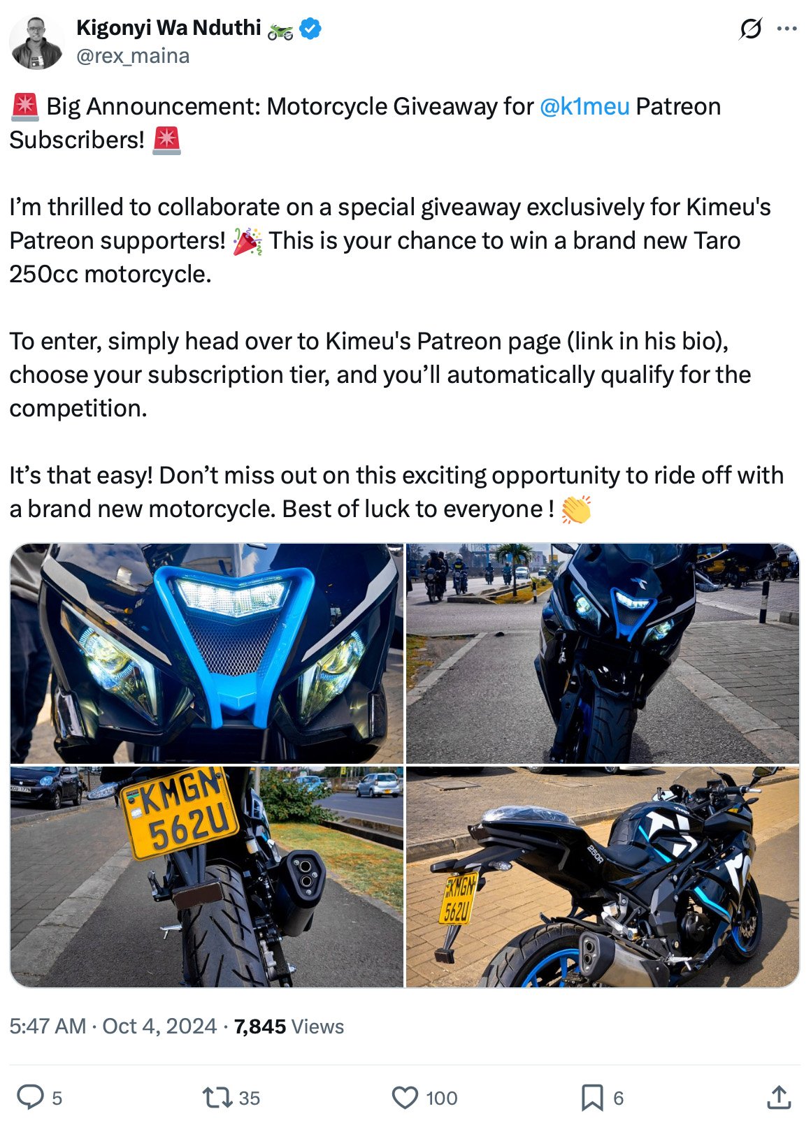 Tweet by @FlecheNoireHS announcing a One Piece card game masterclass and giveaway with images of championship sleeves and a Patreon banner