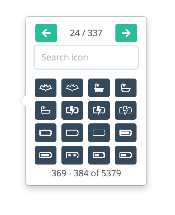 Update: Improved FontAwesome Pro Icon library for Gleam